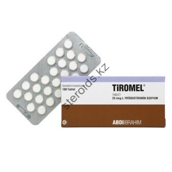 Лиотиронин Tiromel 1 таблетка 25мкг (100 таблеток) - Уральск