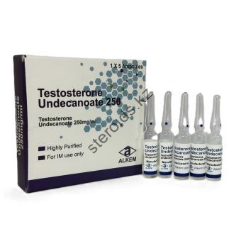 Тестостерон Ундеканоат Alkem 5 ампул по 1мл (1амп 250 мг) - Уральск