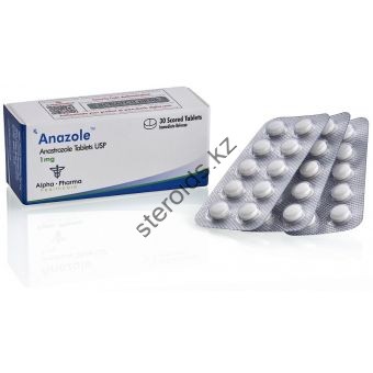 Anazole (Анастрозол) Alpha Pharma 50 таблеток (1таб 1 мг) - Уральск