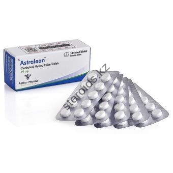 Astralean (Кленбутерол) Alpha Pharma 50 таблеток (1таб 40 мкг) - Уральск