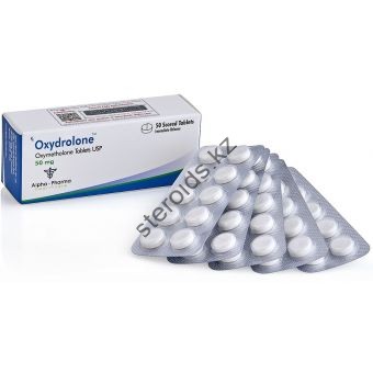 Oxydrolone (Оксиметолон, Анаполон) Alpha Pharma 50 таблеток (1таб 50 мг) - Уральск