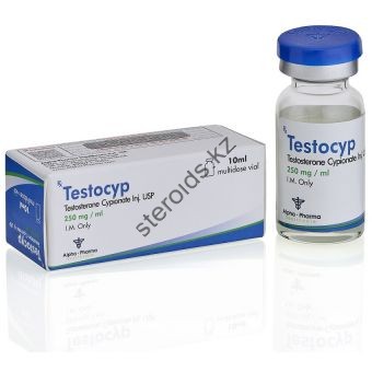 TestoCyp (Тестостерон ципионат) Alpha Pharma балон 10 мл (250 мг/1 мл) - Уральск