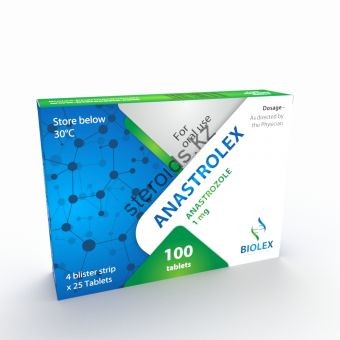 Анастрозол Biolex 100 таблеток (1 таб 1 мг) - Уральск