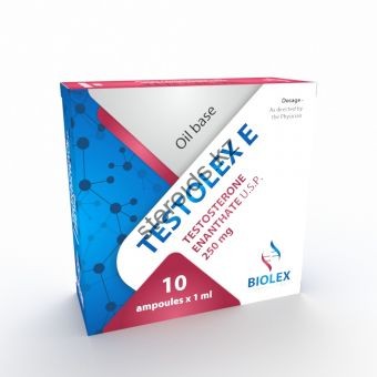 Тестостерон энантат Biolex (10 ампул) 250мг/1мл - Уральск