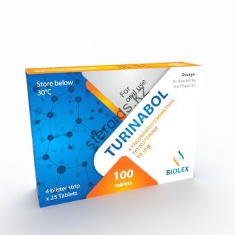 Туринабол Biolex 100 таблеток (1таб 10 мг) - Уральск
