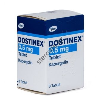 Каберголин Dostinex 8 таблеток (1 таб/0.5 мг)  - Уральск
