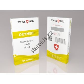Оксиметолон  Swiss Med 100 таблеток (1 таб 50 мг) - Уральск