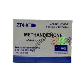 Метан ZPHC (Methandienone) 100 таблеток (1таб 10 мг) - Уральск