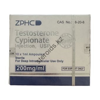 Тестостерон ципионат ZPHC (Testosterone Cypionate) 10 ампул по 1мл (1амп 250 мг) - Уральск