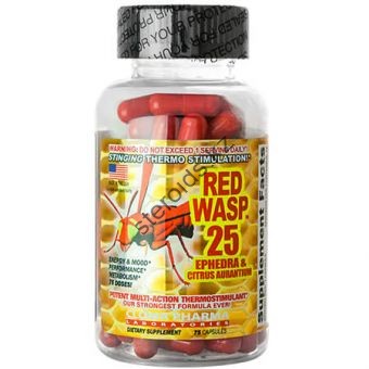 Жиросжигатель Cloma Pharma Red Wasp 25 (75 капсул) - Уральск