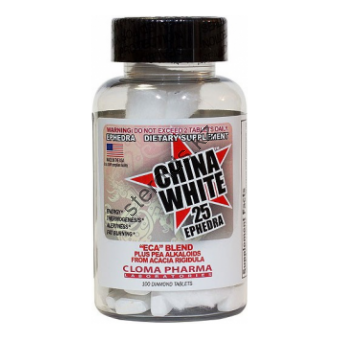 Жиросжигатель Cloma Pharma China White 25 (100 таб) - Уральск